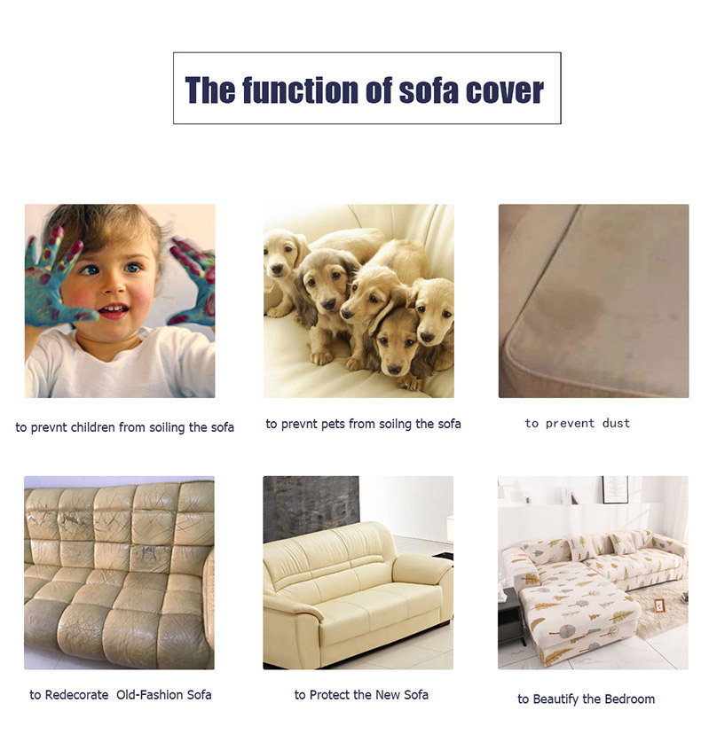 【 New Year】Sofa cover corn grid corn kernels all-inclusive non-slip sofa cover