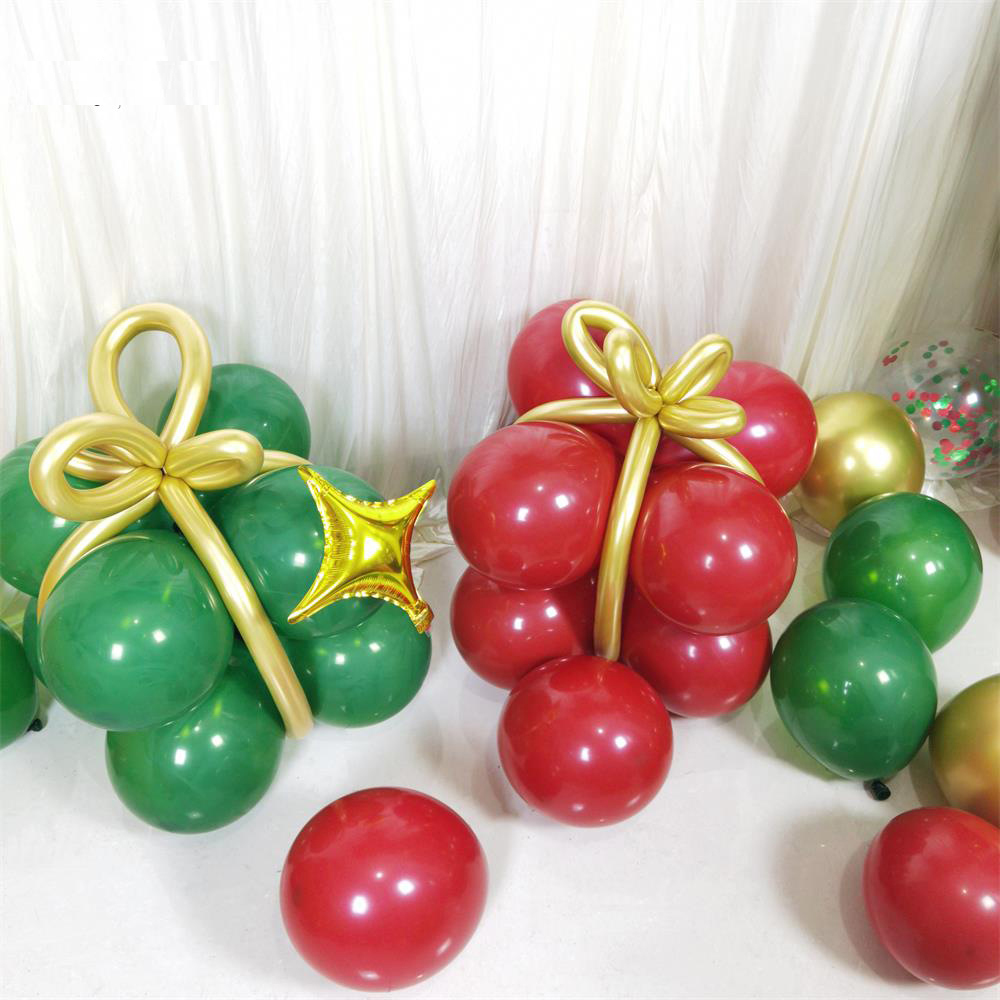 119pcs Christmas Balloon Set Merry Christmas Party Decorations