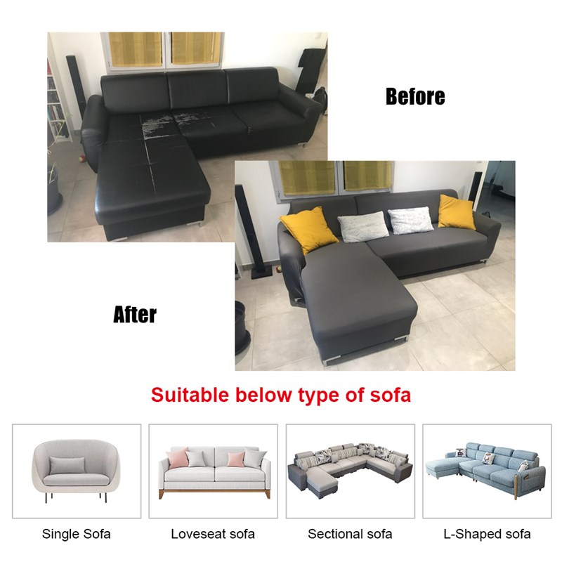 Solid color sofa covers for living room  couch cover stretch  L shape need buy 2piece