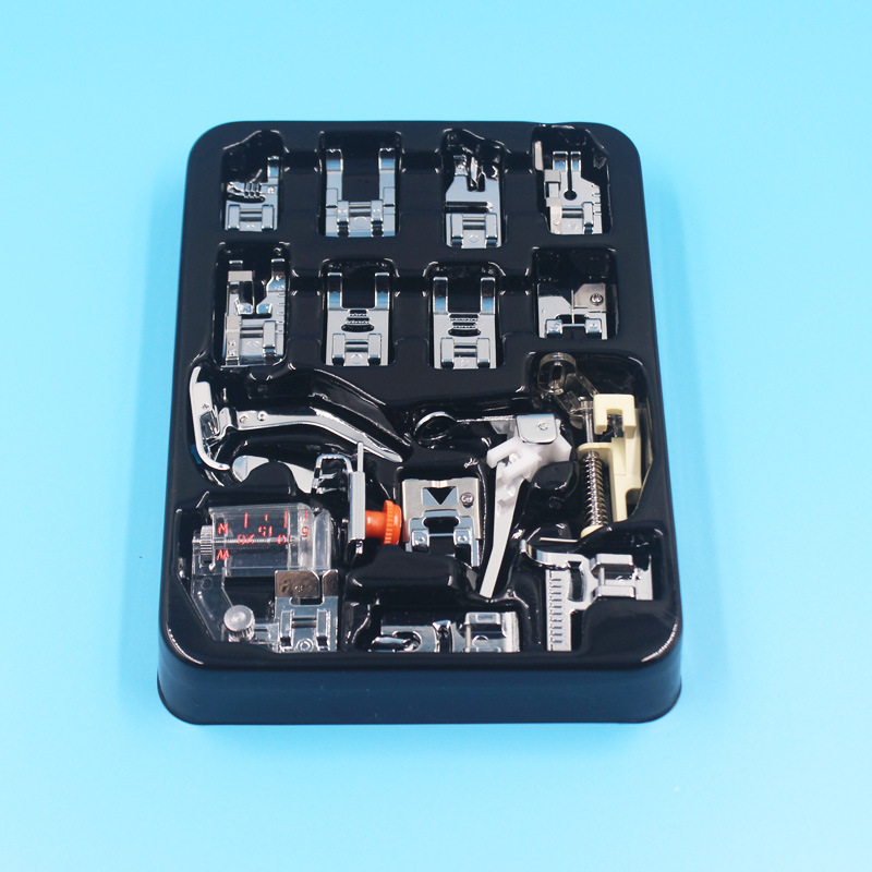 16pcs Type B Sewing Machine Presser Foot Feet Kit Set Sewing Machines Foot Tools Accessory