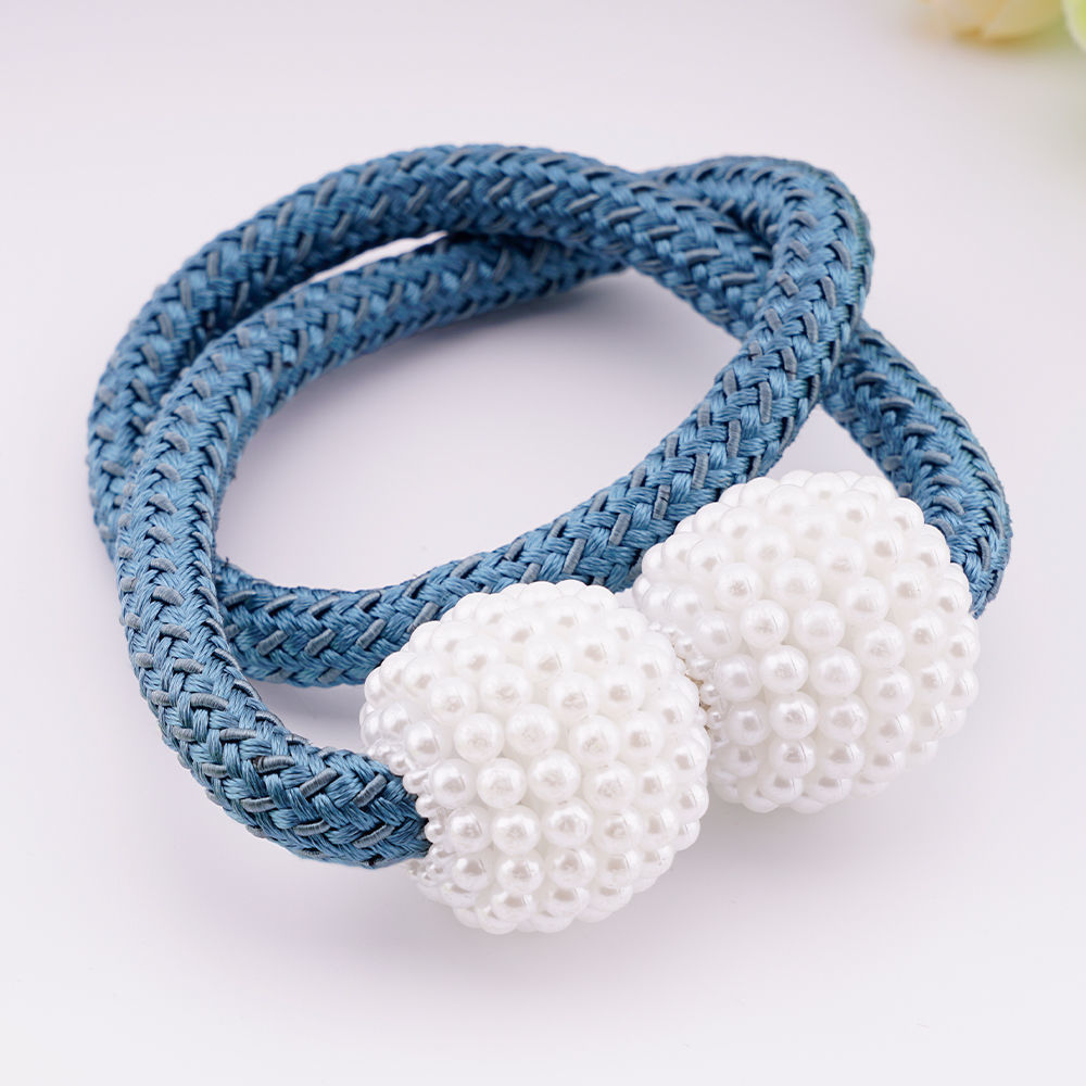 【New】(2 Pack)Curtain Tiebacks Clips  - Window Tie Backs Holders for Home Office Decorative Rope
