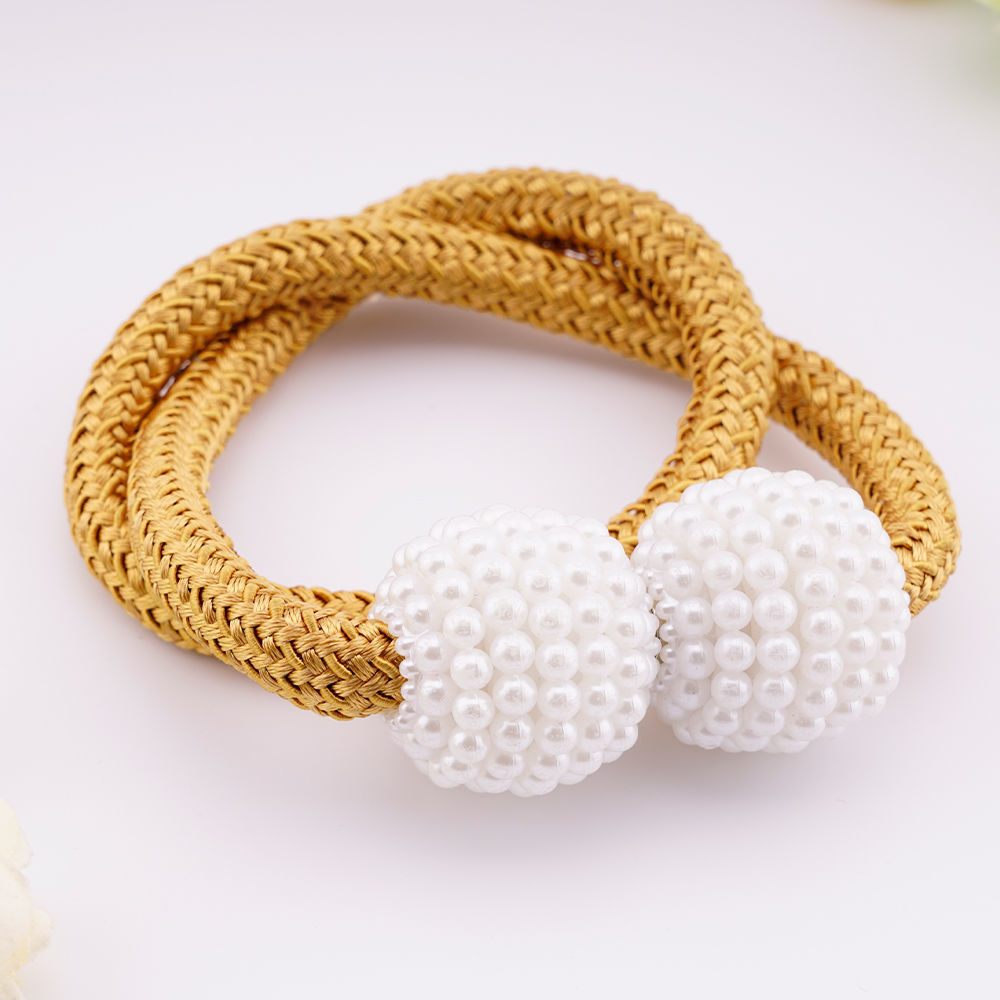 【New】(2 Pack)Curtain Tiebacks Clips  - Window Tie Backs Holders for Home Office Decorative Rope
