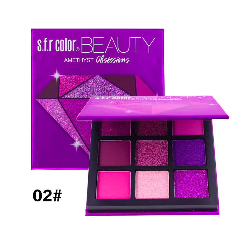 9 Color matte Eyeshadow Eye Makeup  Powder Shimmer Eye Shadow Make up Palette Cosmetics