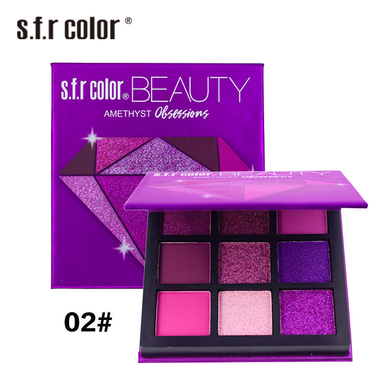 9 Color matte Eyeshadow Eye Makeup  Powder Shimmer Eye Shadow Make up Palette Cosmetics