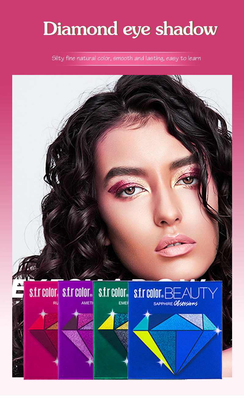 9 Color matte Eyeshadow Eye Makeup  Powder Shimmer Eye Shadow Make up Palette Cosmetics