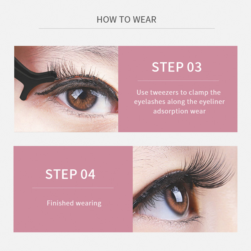 【Free Gifts】10 Pairs 3D False Eyelashes Eyelash Wispy Lashes Variety Extension Natural Makeup Tool