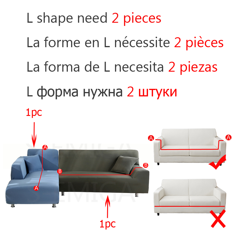 Stretch Plaid Sofa Slipcover Elastic Sofa Covers for Living Room funda sofa Chair  Cover Home Decor