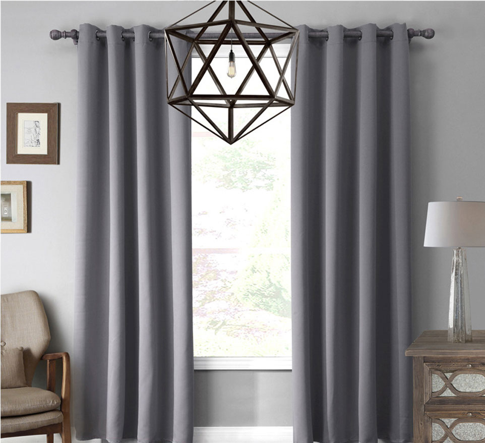 1Pcs  Blackout Curtains Window Blinds Finished Drapes Window Blackout Curtains Living room