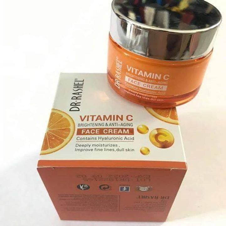 Dr. Rashel Vitamin C facial cream clear