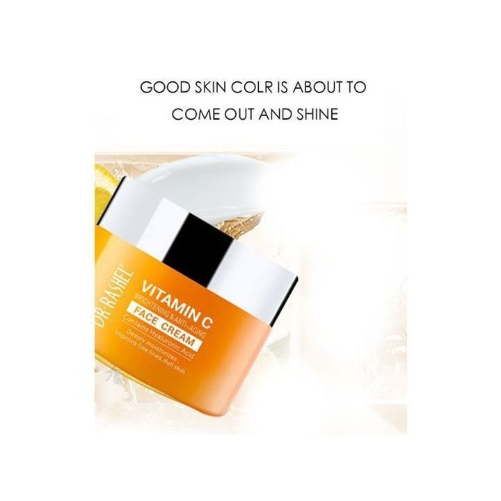 Dr. Rashel Vitamin C facial cream clear