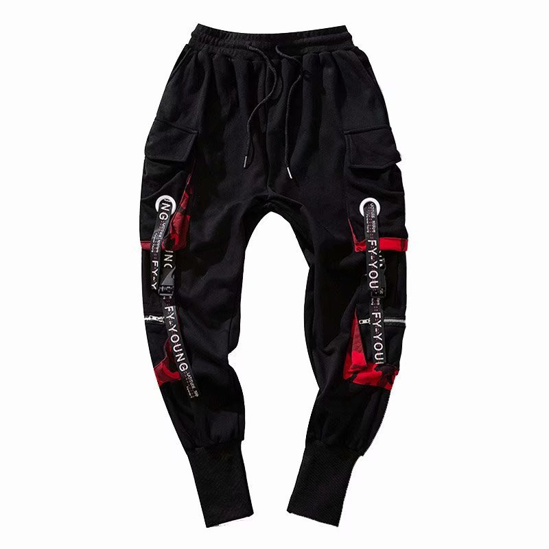 Men's personalized Street trend in spring Trousers