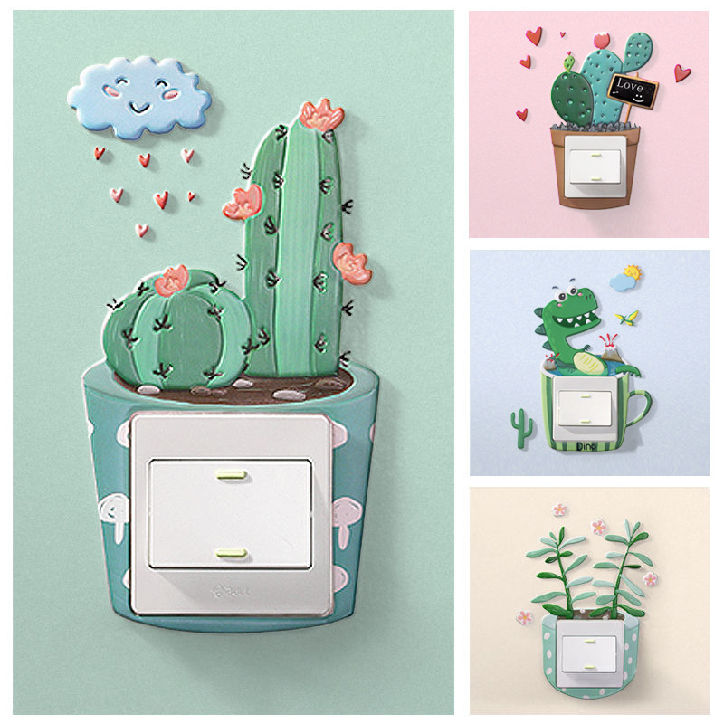 Pegatinas 3d adesivos de parede Switch stickers naklejki children&apos;s room Home Decor
