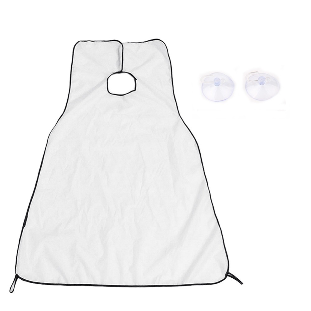 Waterproof Floral Cloth Man Beard Bathroom Black Beard Household Cleaning Tools &amp; Accessories