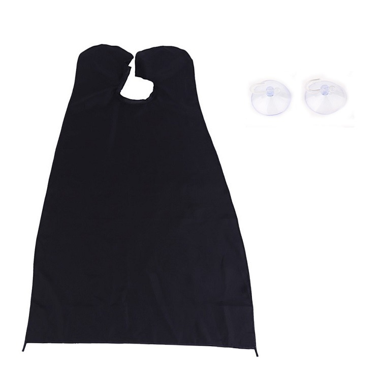 Waterproof Floral Cloth Man Beard Bathroom Black Beard Household Cleaning Tools &amp; Accessories