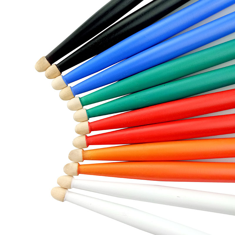 Professional Drum Sticks 5A 7A YAMAHA  Maple Wood  Drumsticks Multi Colors Drum Sticks for Drums