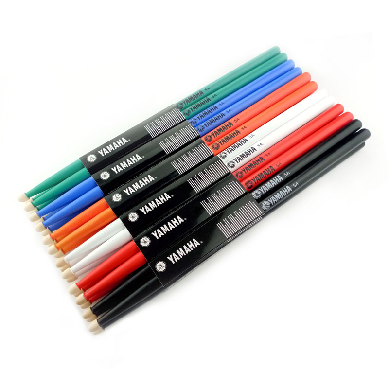 Professional Drum Sticks 5A 7A YAMAHA  Maple Wood  Drumsticks Multi Colors Drum Sticks for Drums