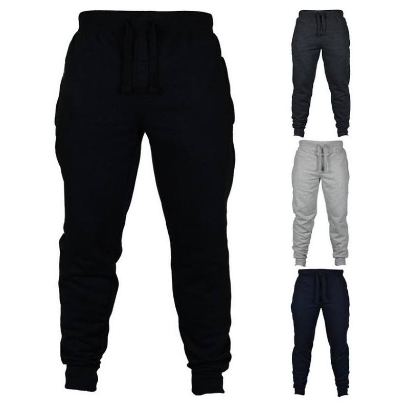 Mens Joggers Casual Pants Fitness Men Sportswear Tracksuit Bottoms Skinny Sweatpants Trousers