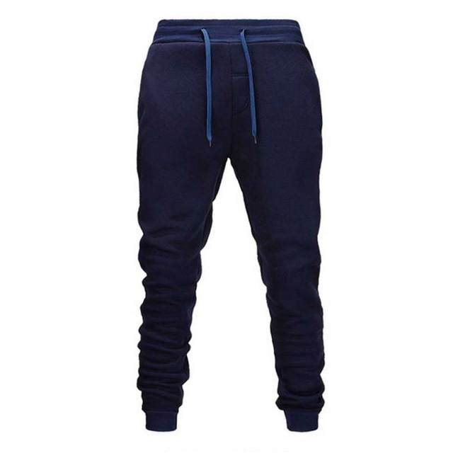 Mens Joggers Casual Pants Fitness Men Sportswear Tracksuit Bottoms Skinny Sweatpants Trousers