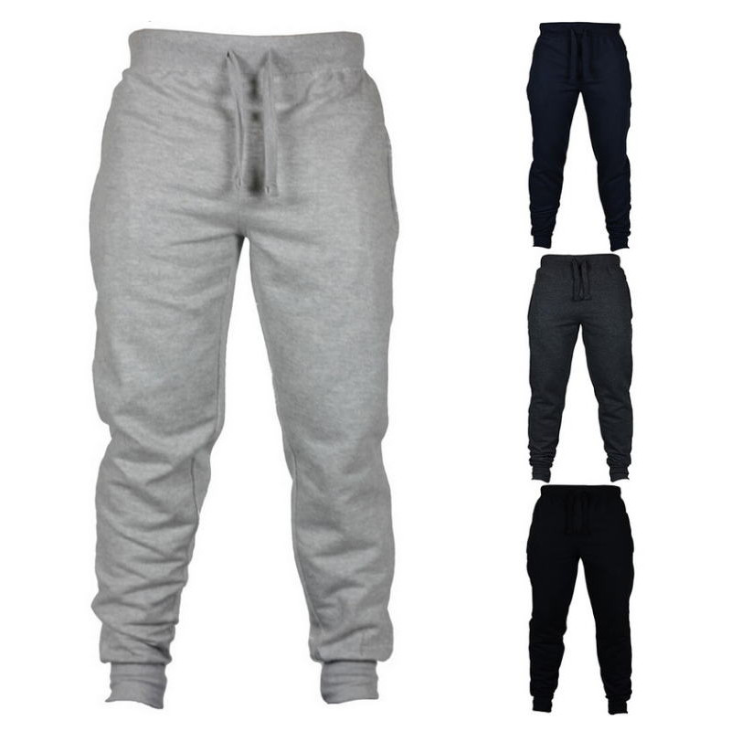 Mens Joggers Casual Pants Fitness Men Sportswear Tracksuit Bottoms Skinny Sweatpants Trousers