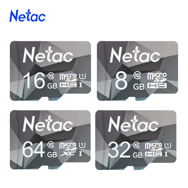 Netac Original Class10 Micro SD Smart TF Card 64GB 128GB 32GB 16GB 8GB  Memory   Memory Cards