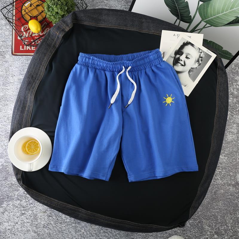 Hong Kong style big pants men&apos;s summer loose weather shorts trend wild ins super fire sports