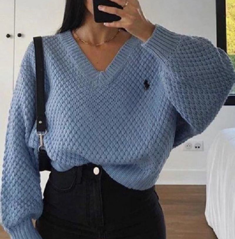 Fall Sweaters For Women Hot Sale Spring and Autumn New Fashion Sexy Tops