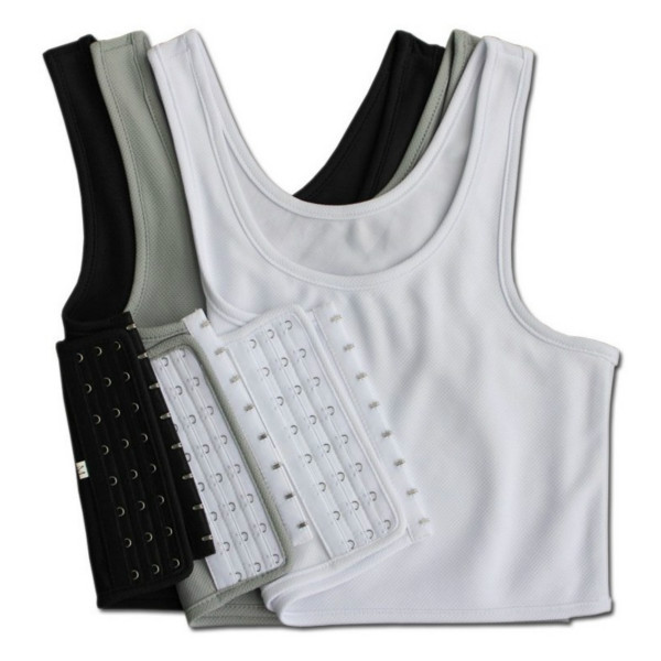 S-5XL Flat Breast Binder Les Corset Tomboy Lesbian Underwear Women Seamless Lingerie