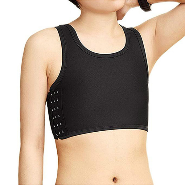 S-5XL Flat Breast Binder Les Corset Tomboy Lesbian Underwear Women Seamless Lingerie