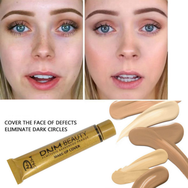 Base Liquid Concealer Full Cover Makeup High Covering Waterproof Moisturizing Make-Up