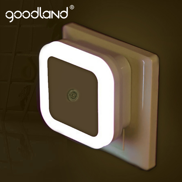 Goodland LED Night Light Sensor Control Night Lamp Energy Saving LED Sensor Lamp LED Lighting