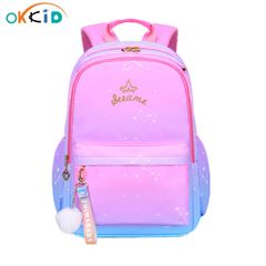 School Bags For Teenage Girls Kids School Backpack Girl Fashion Blue Pink Backpack45*20*33 Pink