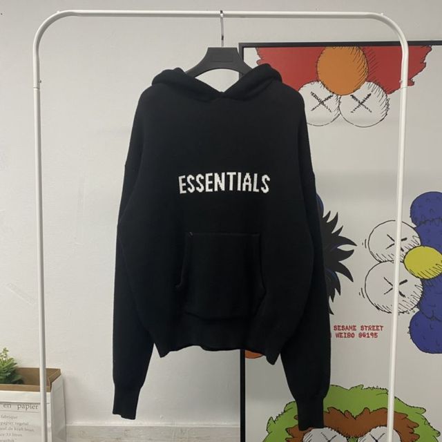 Essentials Knitted Pullover Kanye West Hooded Men's and Women's Sweater Sweatshirts, Cardigans & Hoodies