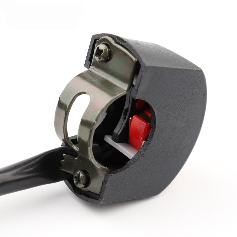 1 Pc Motorcycle Switch Connector Headlight Switches Button Handlebar Mount Motor Motorcycle &amp; Powersports