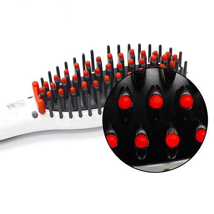 Ceramic Electric Hair Straightening Brush Hair Straightener Comb &amp; Dry Hair Accessories &amp; Tools