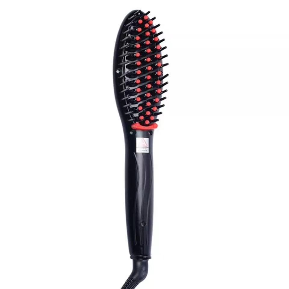 Ceramic Electric Hair Straightening Brush Hair Straightener Comb &amp; Dry Hair Accessories &amp; Tools