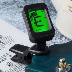Multi-Function Precision Tuning Is Convenient, Quick And Easy To Use, Good Stability At A Glance Guitar Electronic Tuner Guitar & Bass Accessories Black