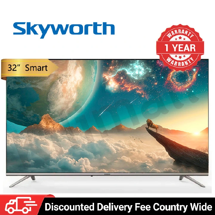 Skyworth 32 inch Android Smart TV Frameless LED Television 32TB7000