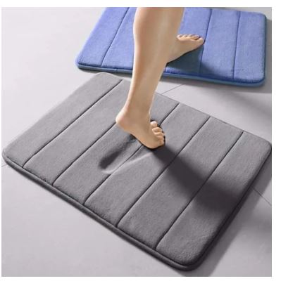 Soft Absorbent Anti-slip /Non slip Bathroom Mat
