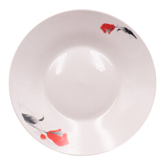 【Promotion】Nice One 12Pcs 8inch Classique  Por celain Dinner Dish Plates （BYD-PLATE-53 PLATE 8INCH 72PCS）