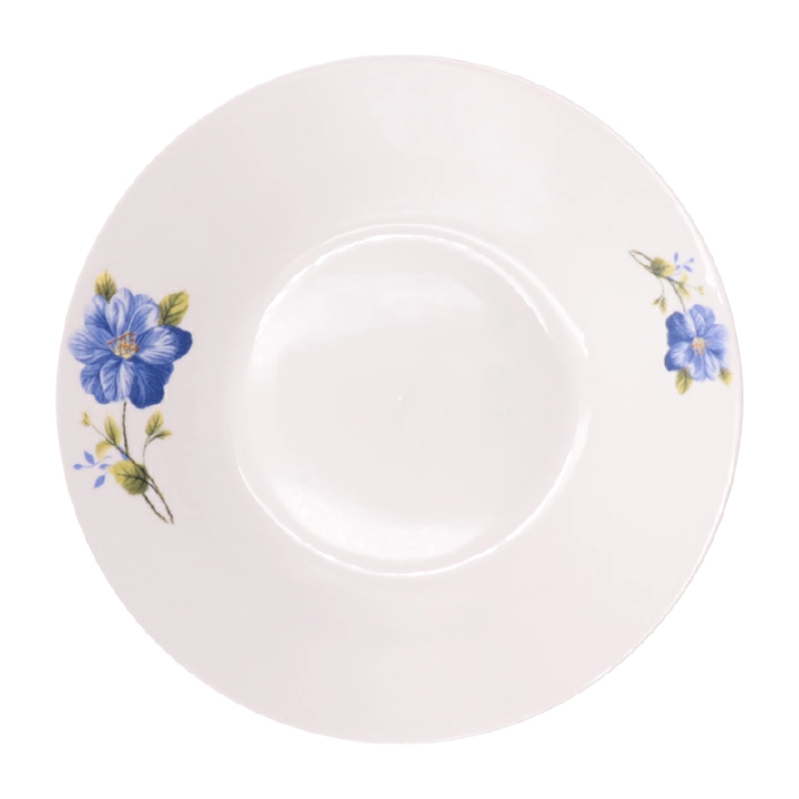 Nice One 12Pcs 8inch Classique Porcelain  Dinner Dish Plates（BYD-PLATE-51 PLATE 8INCH  ）/(BYD-PLATE-32 PLATE 8INCH 72PCS)