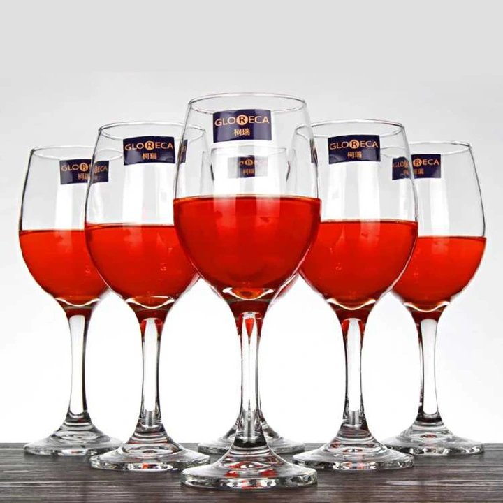 6pcs 320ML  High Quality Red Wine Glass cups(3057 GLASS CUP)