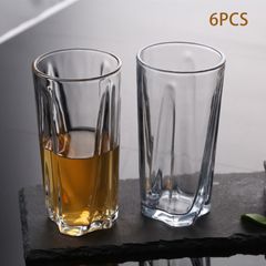 6pcs 305ML  Niceone 6pcs High Quality  Glass Glassware Cups(BYD-57 GLASS CUP) as picture 6pcs
