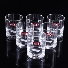 【Promotion】6PCS  210ML High Quality Milk Juicer Beer Glass Cups wine glasses (ES1001 GLASS CUP) as picture 6pcs