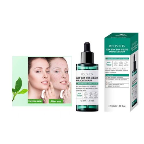 ROUSHUN Teatree AHA BHA PHA Niacinamide 30 Days Miracle Serum