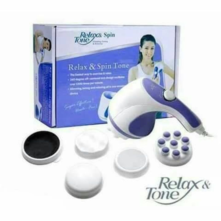 Relax Spin Tone Electric Handheld Body Massager