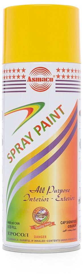 Multipurpose Interior/Exterior Graffiti Color Spray Paint - 400 ml
