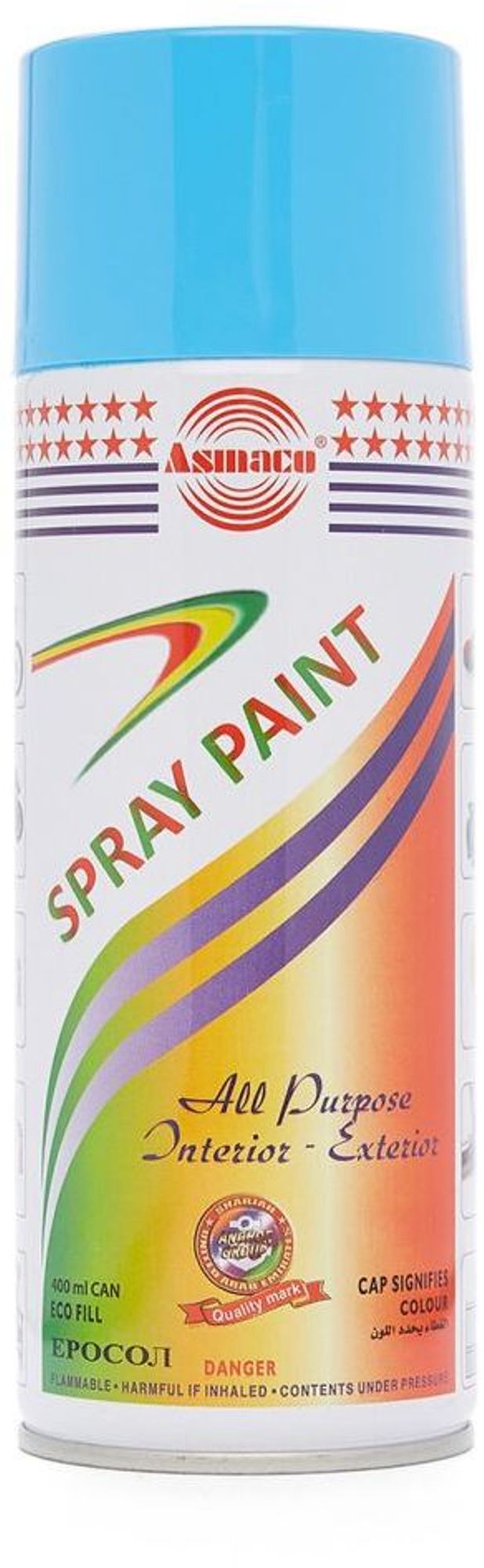Multipurpose Interior/Exterior Graffiti Color Spray Paint - 400 ml