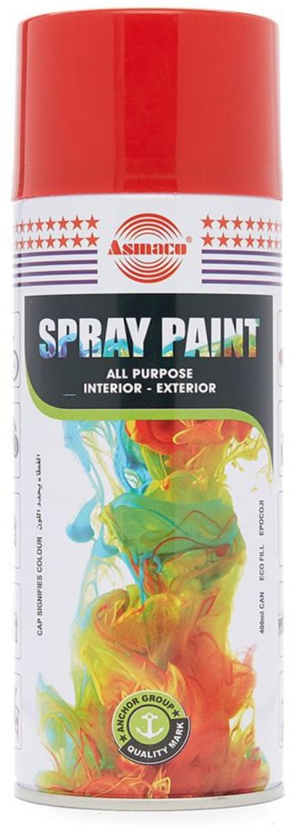 Multipurpose Interior/Exterior Graffiti Color Spray Paint - 400 ml