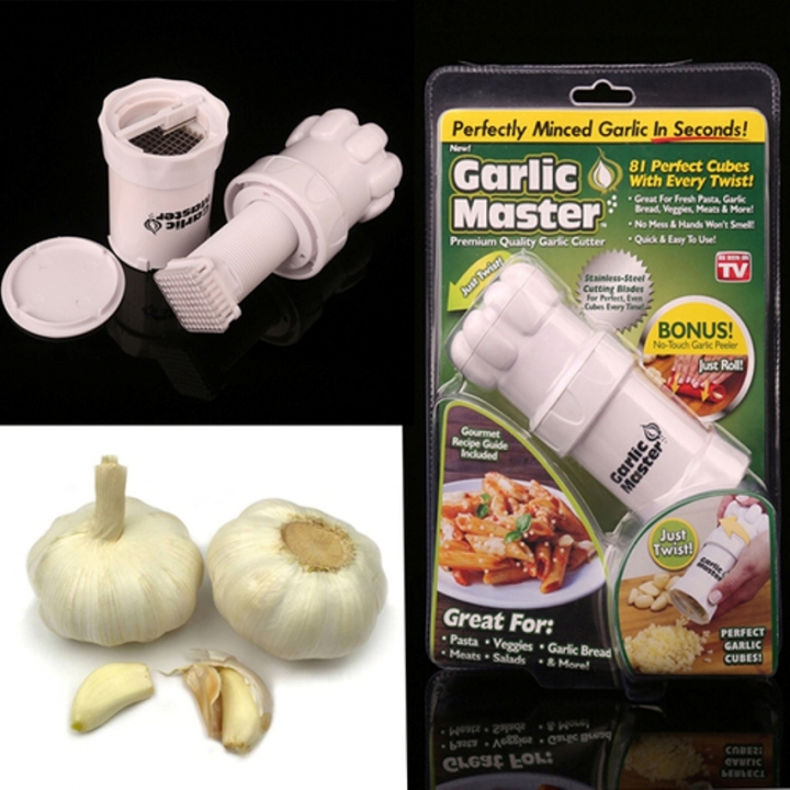 Kitchen Minced In Seconds Twist Garlic Master