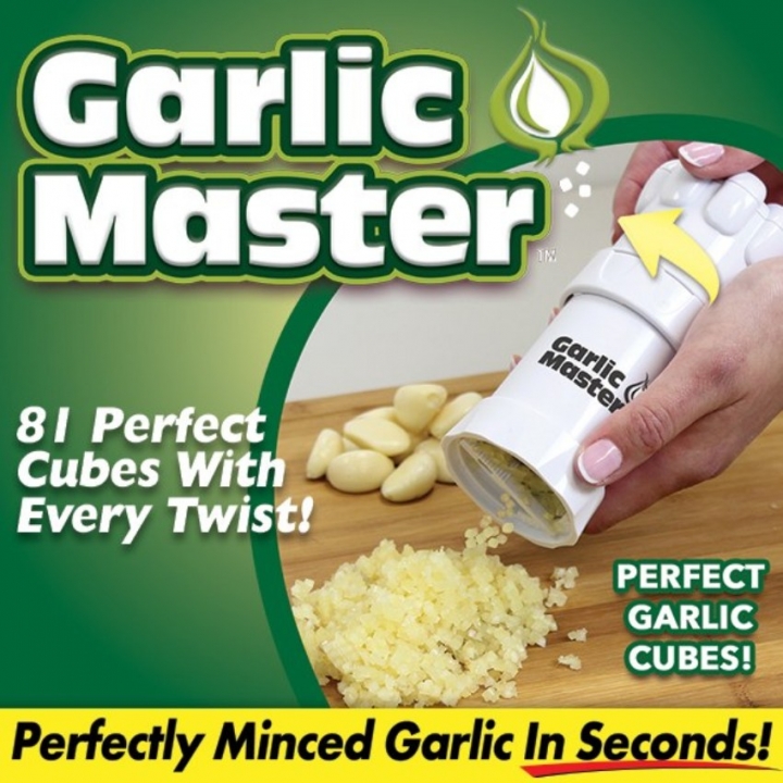 Kitchen Minced In Seconds Twist Garlic Master